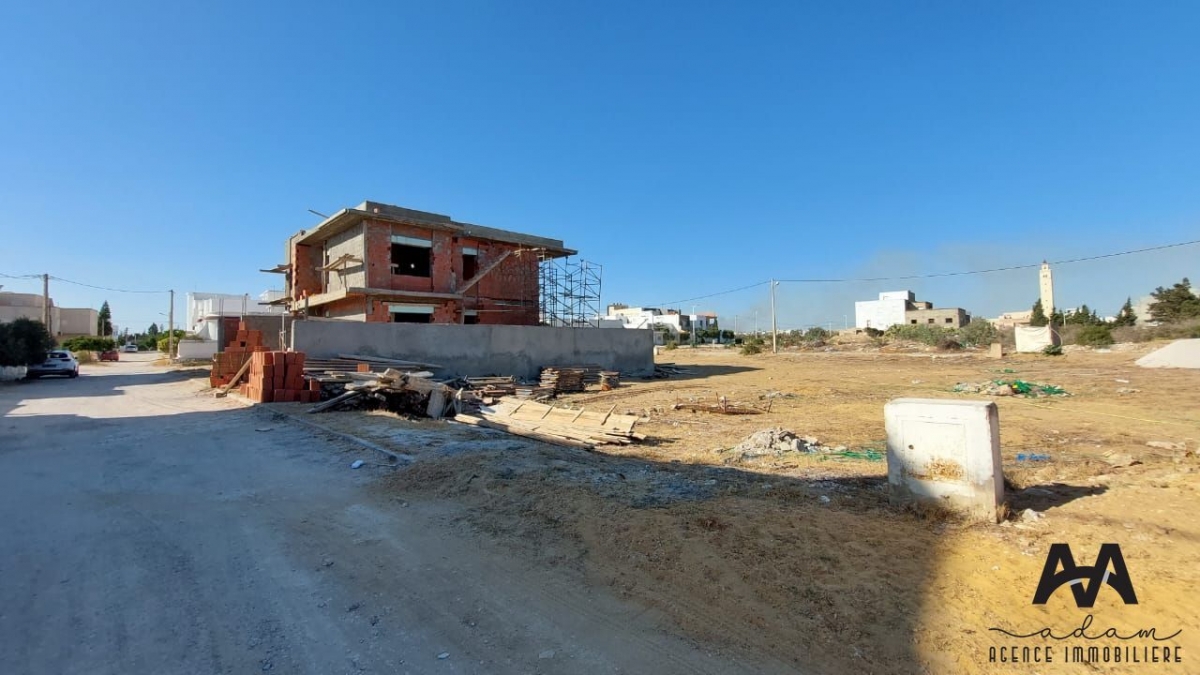 Terrain viabilisé de 317m² à Cité Mora, Nabeul
