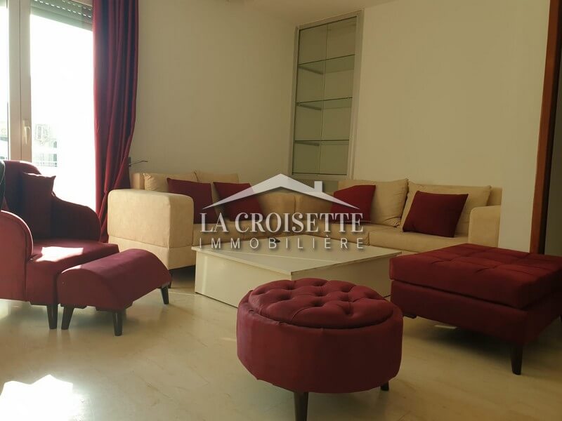 Furnished S+2 Apartment in Jardins de l'Aouina