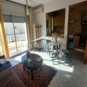 Appartement S+0 meublé à Ain Zaghouan nord