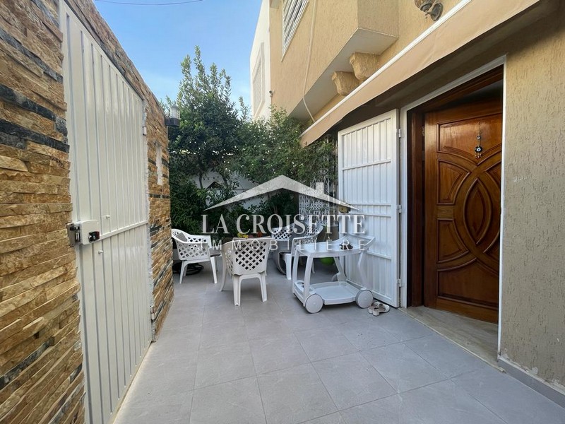 Duplex S+2 meublé avec terrasse