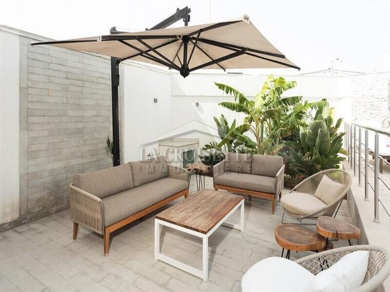 Triplex S+5 avec piscine à Ain Zaghouan nord