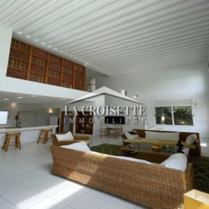 Loft meublé S+1 à la Soukra