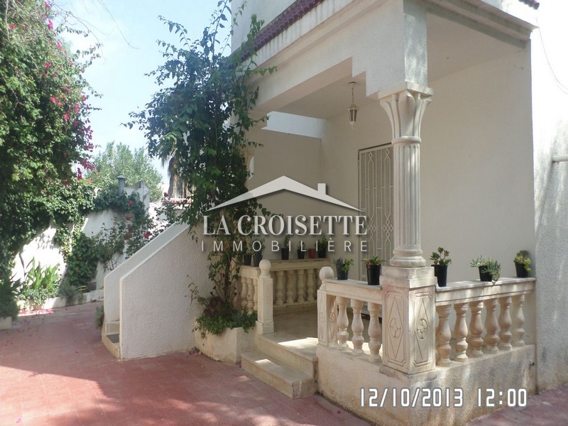 Villa avec deux niveau séparés à la Soukra
