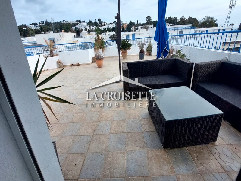 Duplex S3 meublé à Sidi bousaid