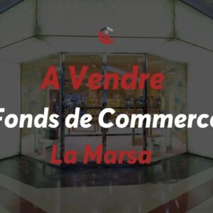 Fonds De Commerce à La Marsa