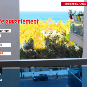 Appartement s+3 vue mer en plein zone touristique mahdia