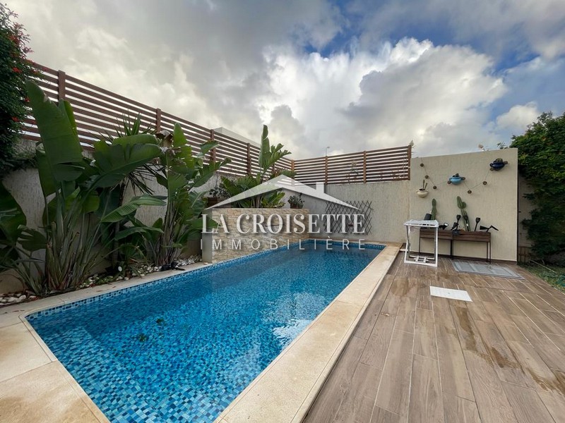 Luxury Villa with Pool in La Soukra: A Haven of Comfort and Security