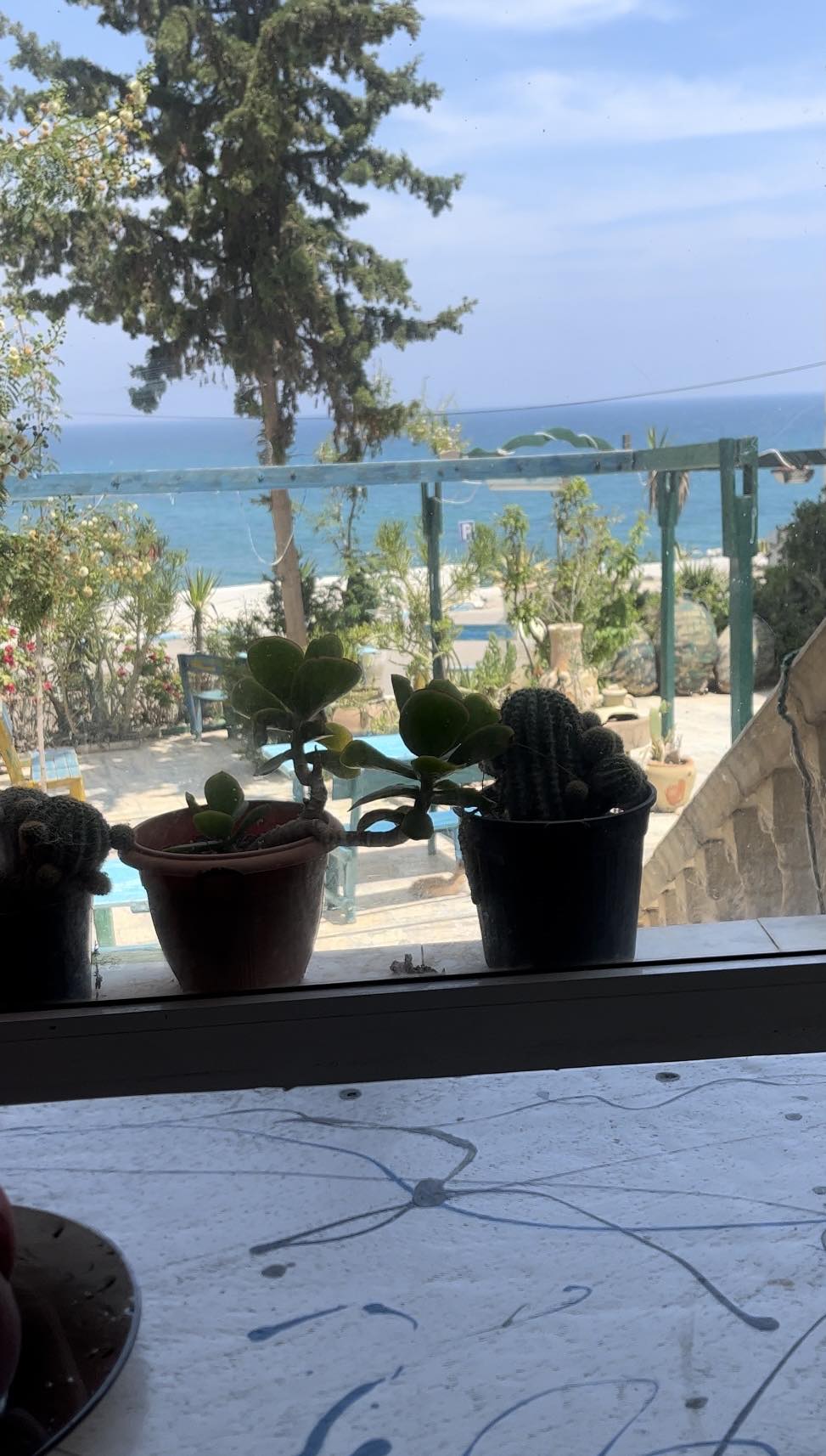 Location fonds de commerce restaurant vu sur mer à Hergla, Sousse.
