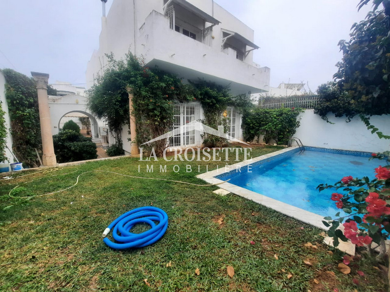 Villa s+5 à Carthage Amilcar
