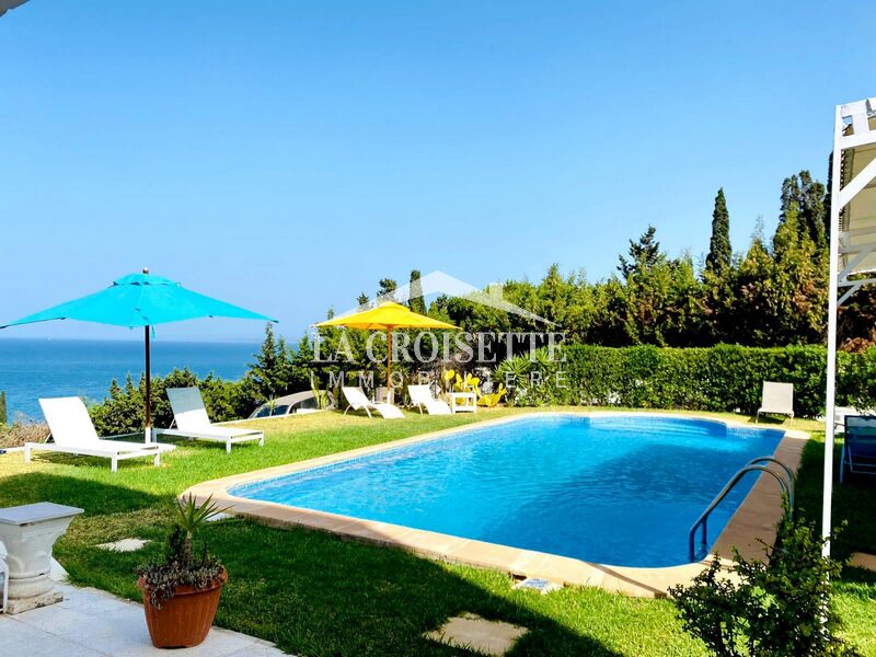 Furnished S1 Apartment in Gammarth: Sea View and Comfort