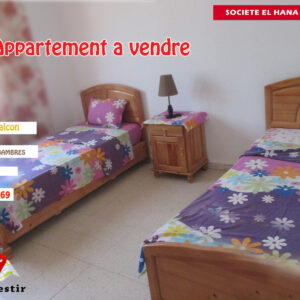 Appartement S+2 à vendre en plein centre ville Monastir