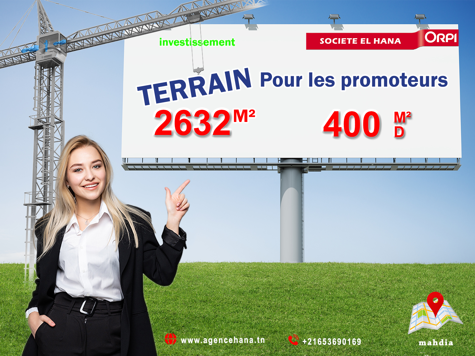 Terrain Pour Les Promoteurs front de mer