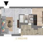 Appartement S+1 Haut Standing à AFH Mrezge, Nabeul