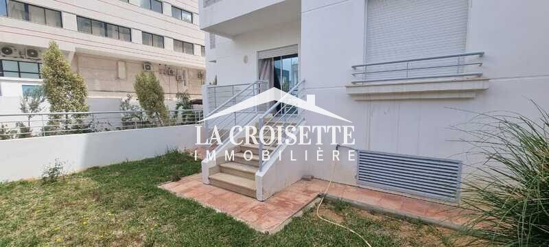 Appartement meublé S+1 avec jardin