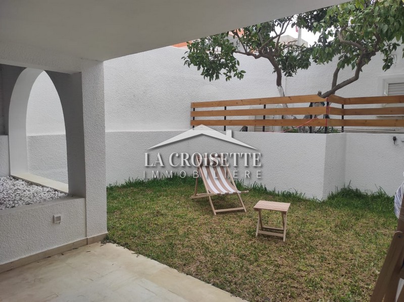 S+2 Meublé Avec Jardins à La Marsa