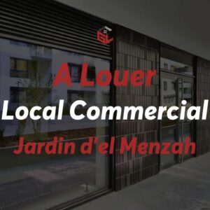 Local Commercial à Jardins d’el Menzah