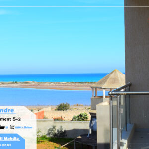 Appartement S+2 proche de la plage à baghdedi
