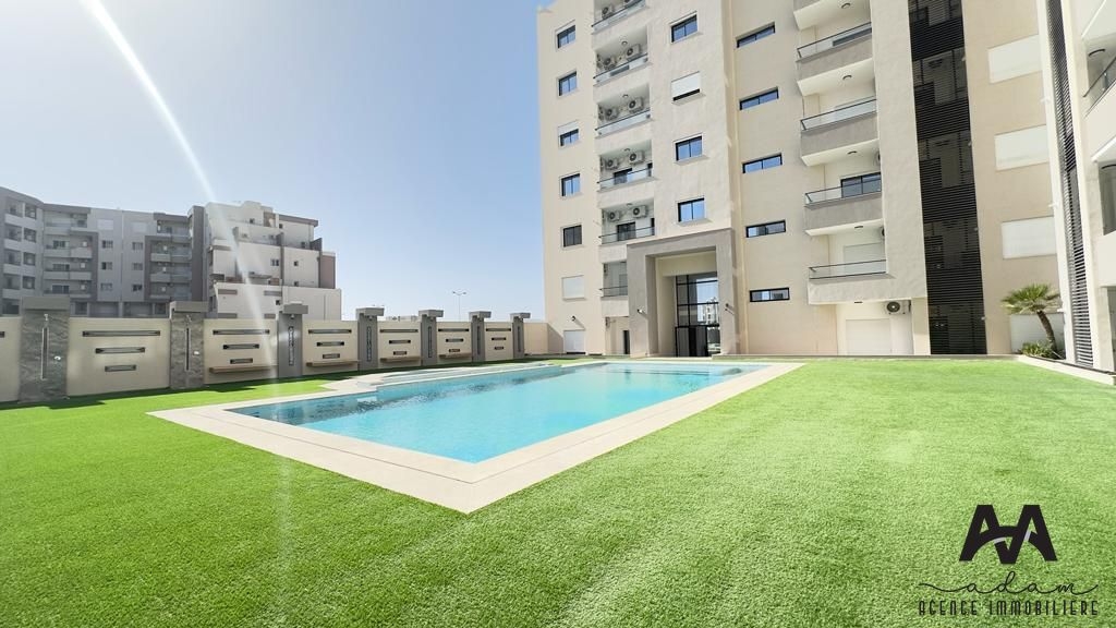Luxury Apartment S2 with Terrace in AFH2 - A Haven of Luxury in Nabeul