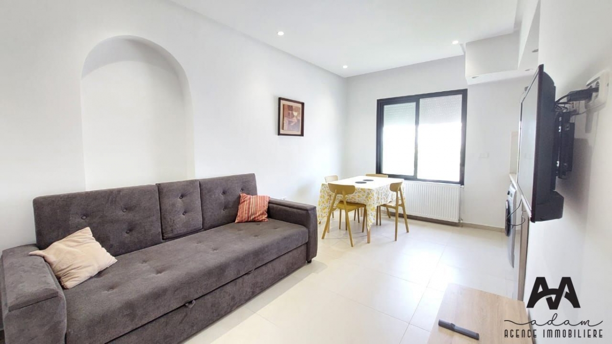 Appartement S+1 courte durée à Mrezga, Nabeul