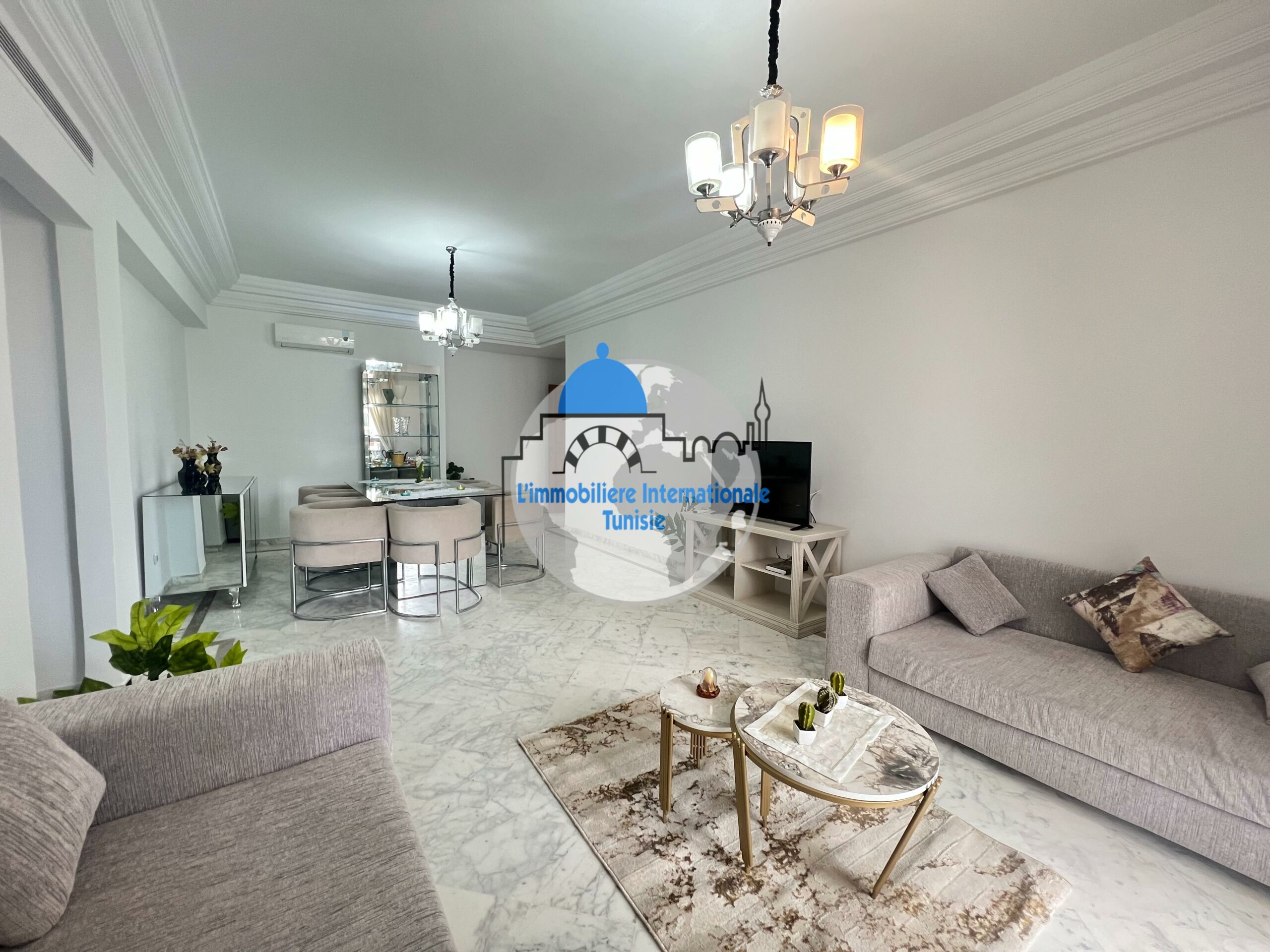 Luxury S+2 Apartment in Sousse's Tourist Zone