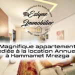 Magnifique appartement de type S+1 Vu sur piscine Hammamet Mrezga