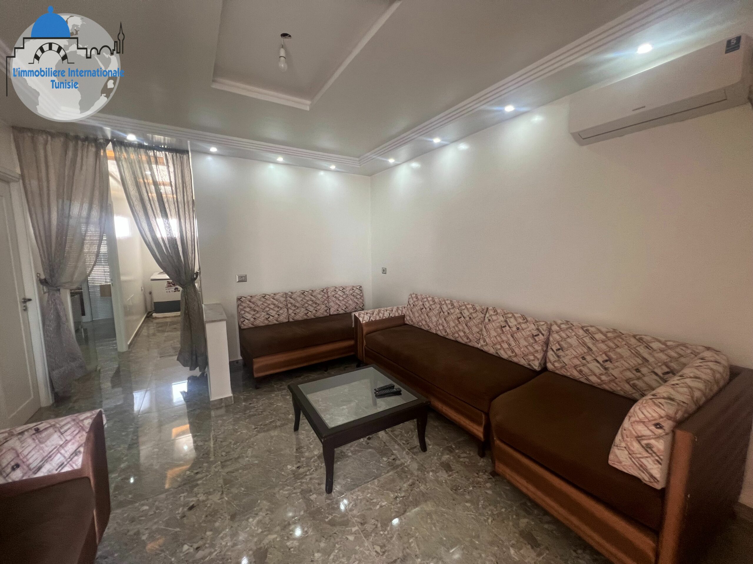 Luxury Furnished S+2 Apartment in Panorama Sousse: A Haven of Comfort and Luxury