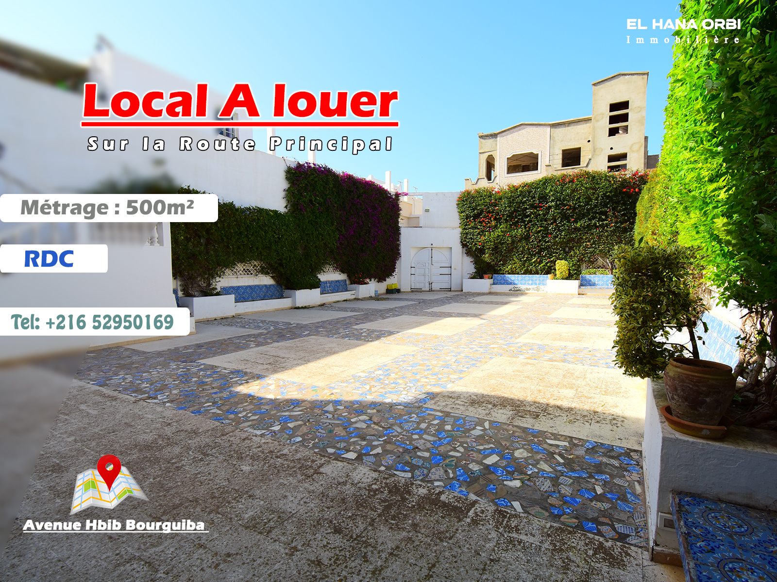 Prime Commercial Space in the Heart of Mahdia