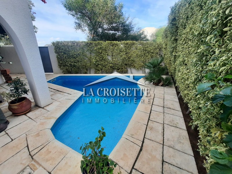 Sea View Villa for Rent in Gammarth