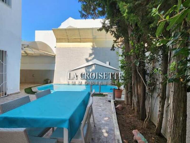 Luxury Villa S+3 with Pool in La Marsa: An Elegant Haven