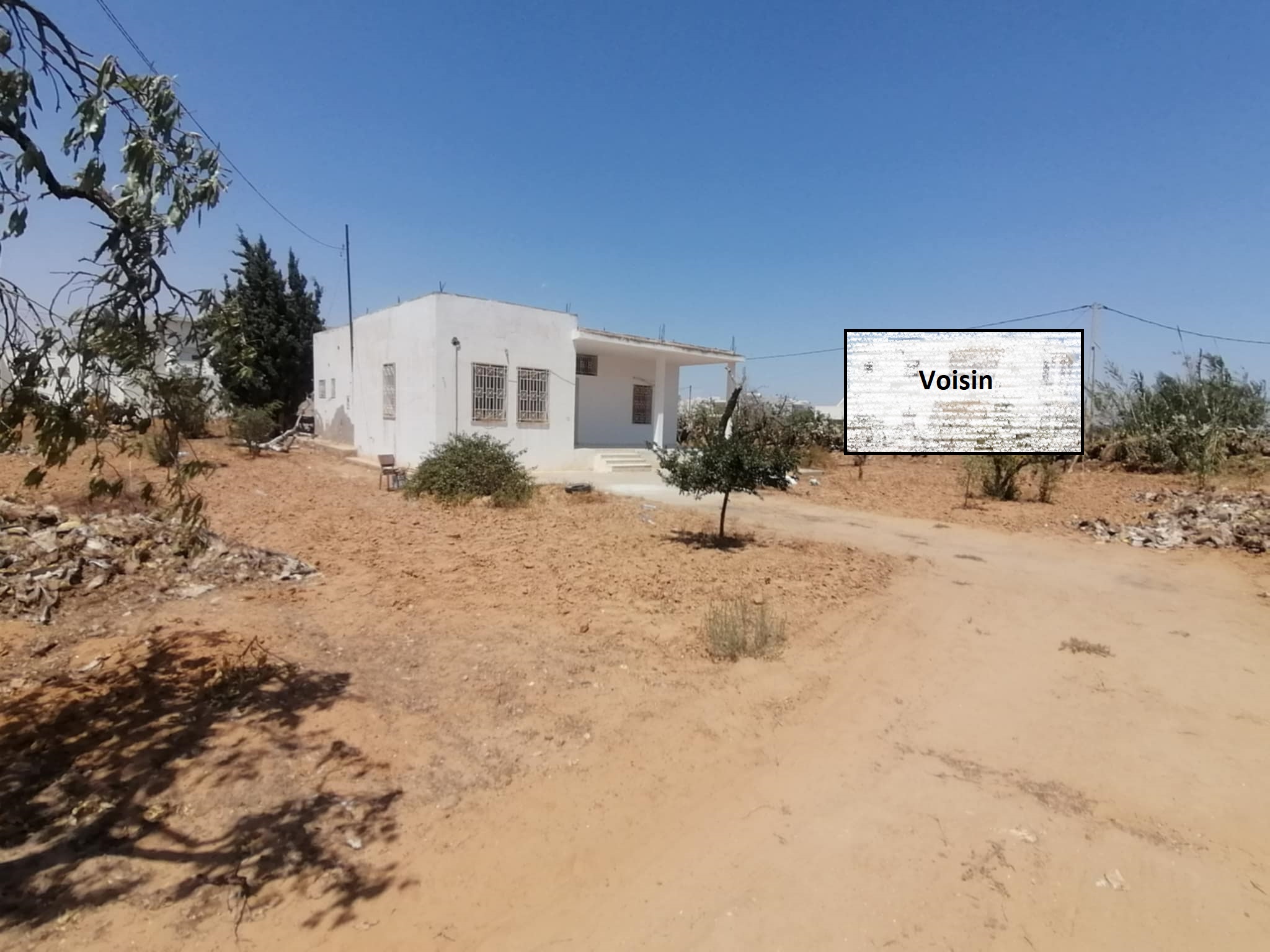 Unique Opportunity to Live in a Peaceful Setting: Jenan and Villa for Sale in Sfax