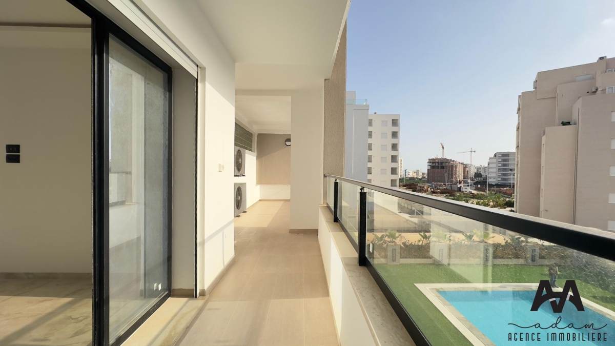 Appartement S+3 de 135m² avec terrasse à AFH² Mrezga, Nabeul