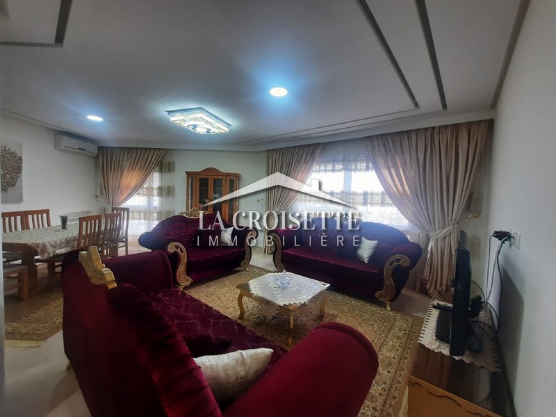 Appartement S+3 meublé aux Jardins de Carthage MAL0621
