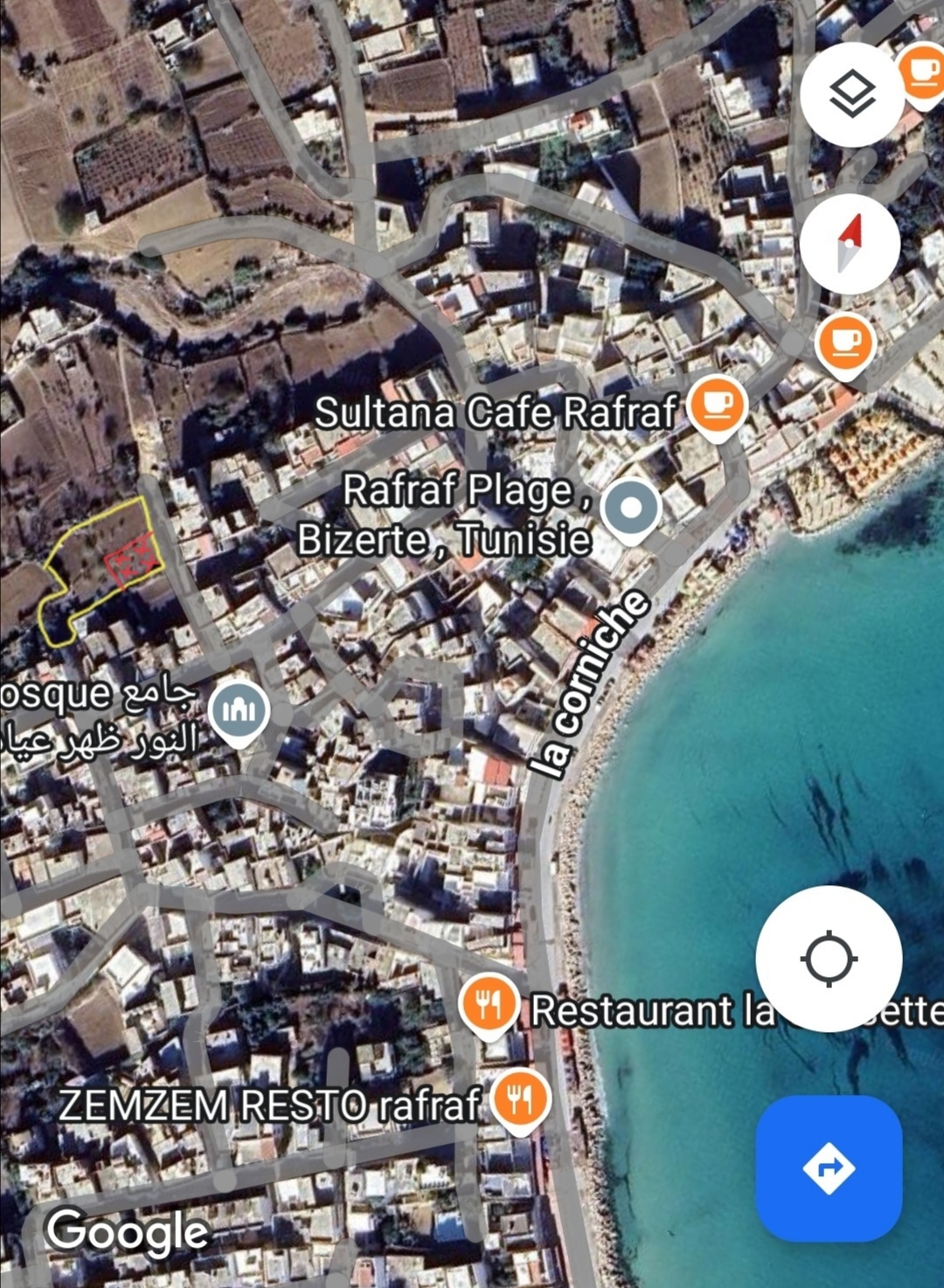 Exceptional Land Opportunity in Rafraf Plage - 167m²