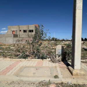 Terrain d’habitation qui fait le coin 276m² à Beni Khiar