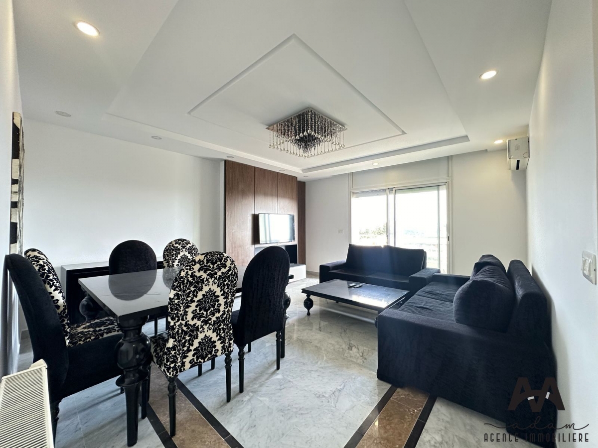 Appartement S+2 meublé à Les Jasmins, Nabeul