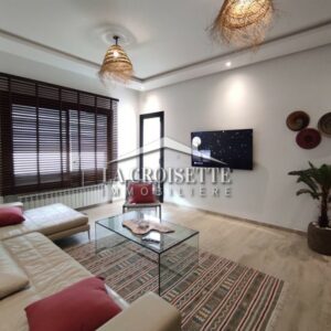 Appartement S+1 meublé aux Jardins de Carthage ZAL2908