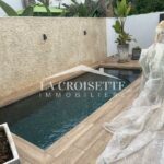Duplex S+3 avec terrasse et piscine à La Marsa ZDV0164