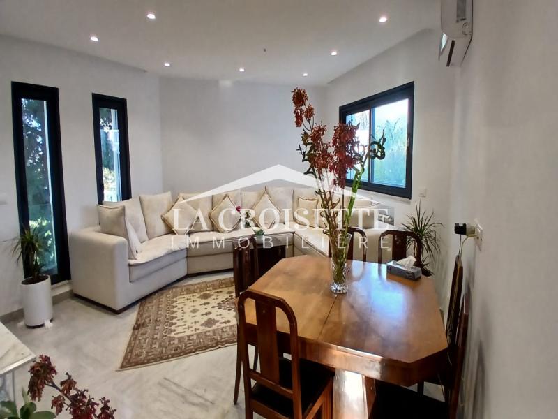 Duplex S+2 avec terrasse meublé à La Marsa MDL0646