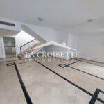 Duplex S+3 avec vue partielle sur mer à La Marsa MDL0647