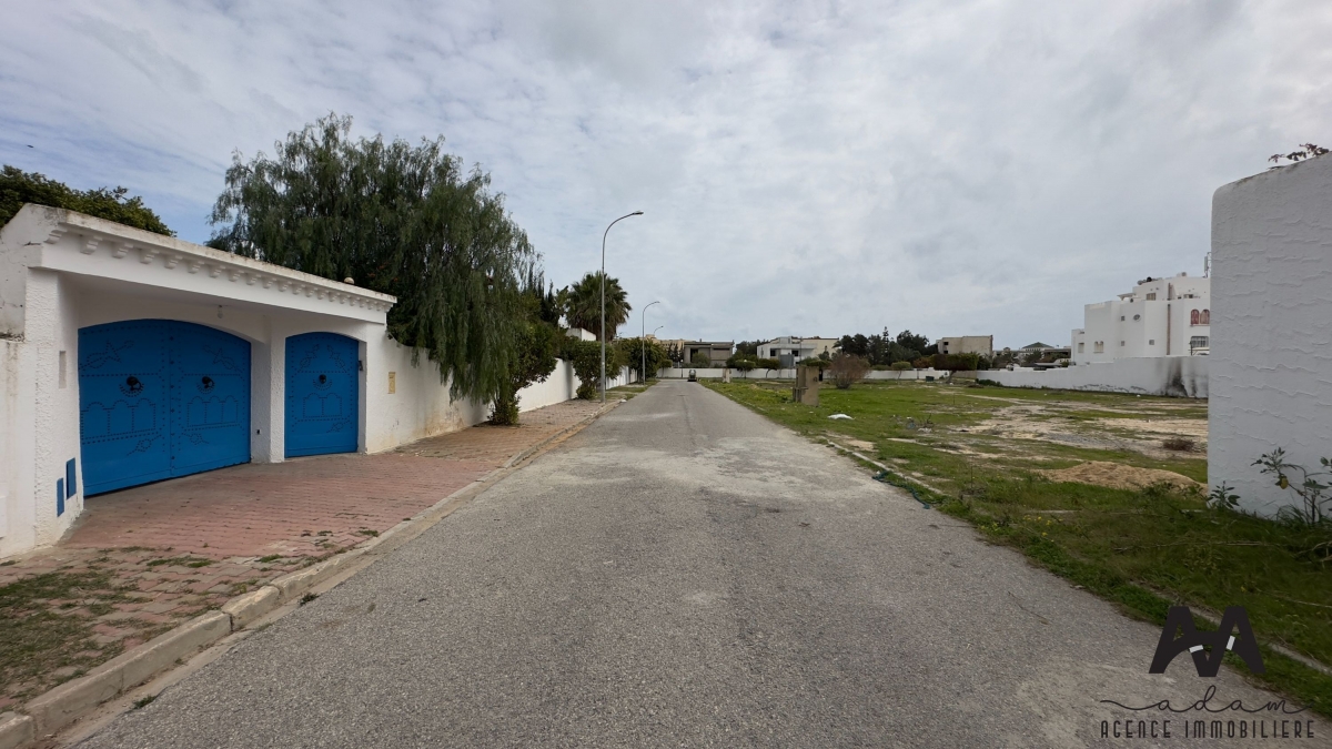Terrain d'habitation de 1005 m² à Hammamet Sud