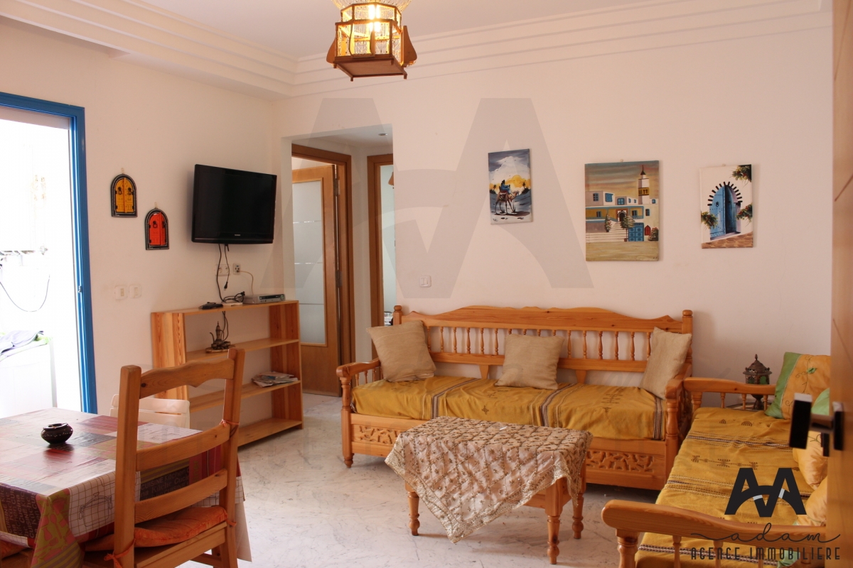 Coastal Getaway: S+1 Apartment with Sea View in AFH Mrezga, Nabeul