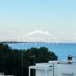 Appartement S+2 meublé vue sur mer à Gammarth ZAL1409
