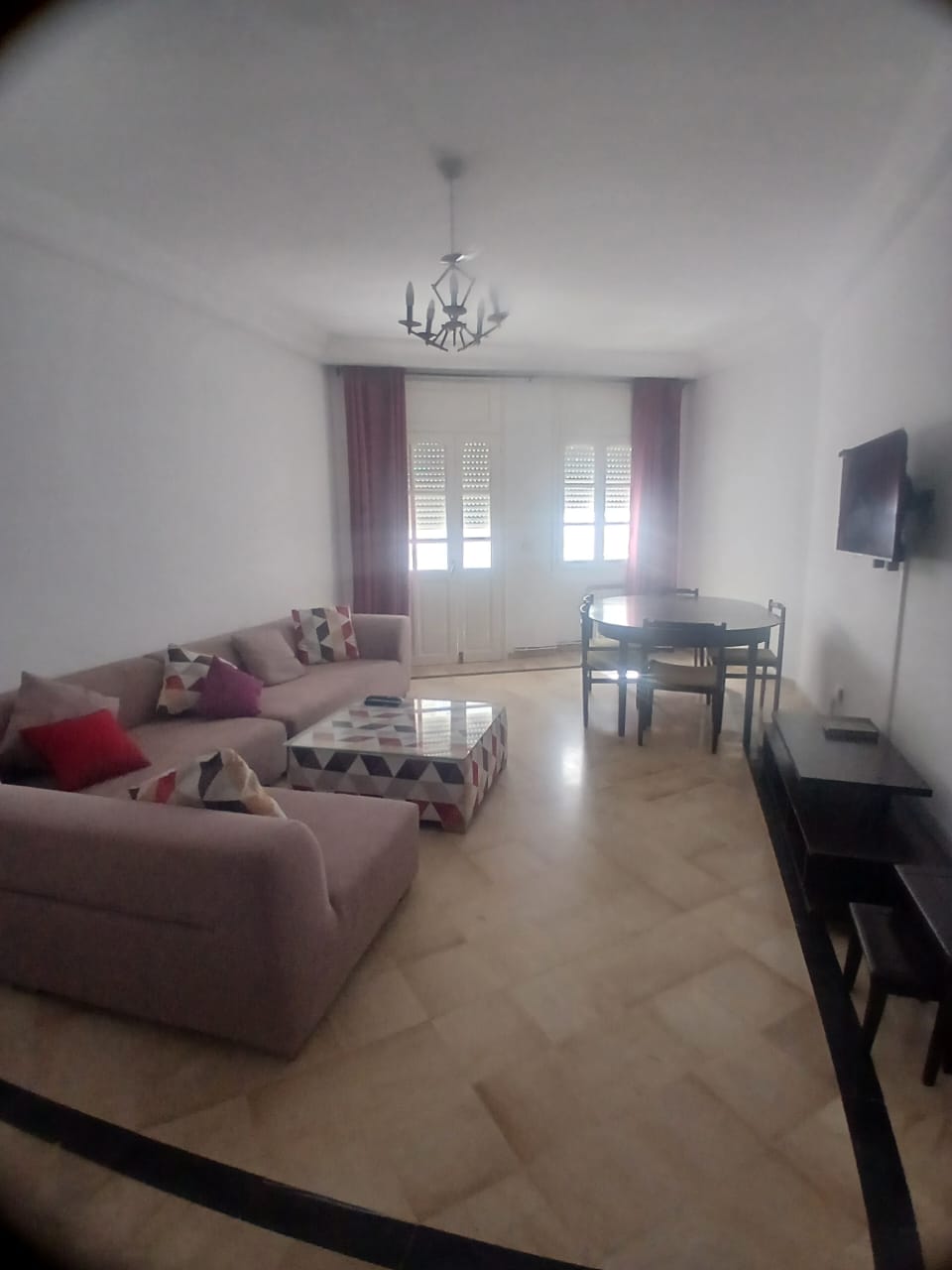 Furnished S3 Apartment for Rent in Ariana with Parking
