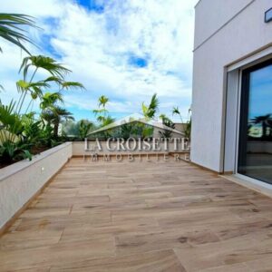Appartement S+1 avec terrasse à La Soukra MAL4364