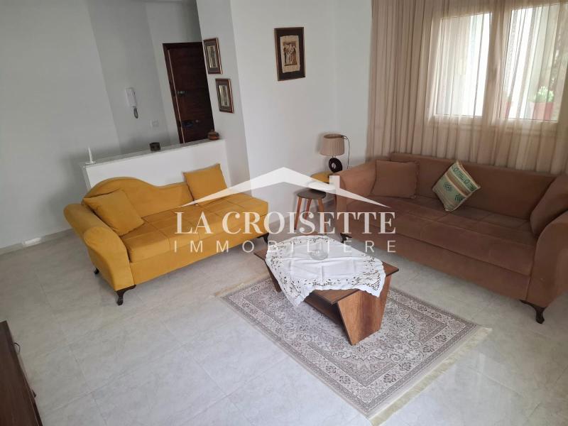 Furnished S+2 Apartment for Rent in La Marsa - MAL2516