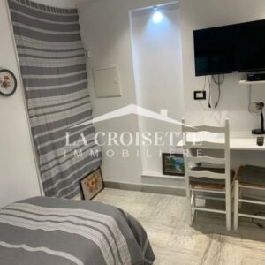 Appartement S0 meublé à La Marsa ZAL1415