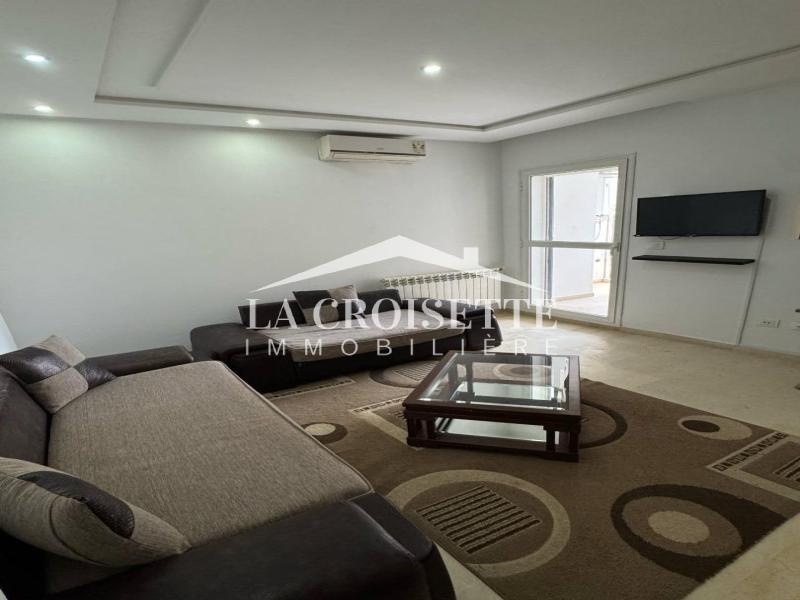 Furnished S+1 Apartment for Rent in Bhar Lazrek, La Marsa (ZAL1615)