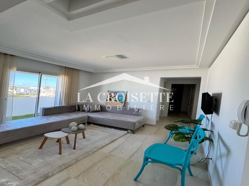 Furnished S+1 Apartment with Terrace in La Soukra ZAL1574
