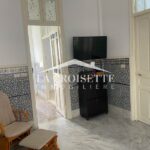 Photo-5 : Rez-de-chaussée de villa avec terrasse S+3 semi-meublé à La Marsa MAL1524