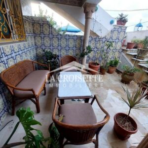 Étage de villa meublé S+3 avec terrasse à Sidi Bou Saïd MEL0011